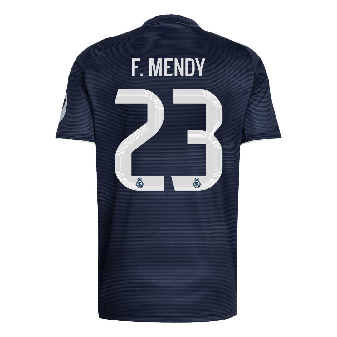 Maillot de foot extérieur F.MENDY #23 Real Madrid 2025/26 Homme [PREMIUM]