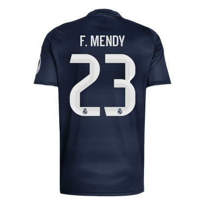 Maillot de foot extérieur F.MENDY #23 Real Madrid 2025/26 Homme [PREMIUM]