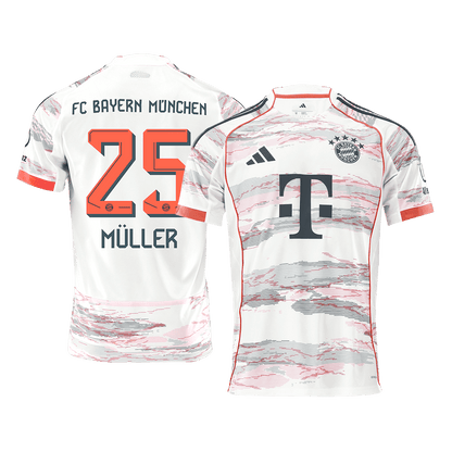 Maillot de foot extérieur MÜLLER #25 Homme Bayern Munich 2025/26