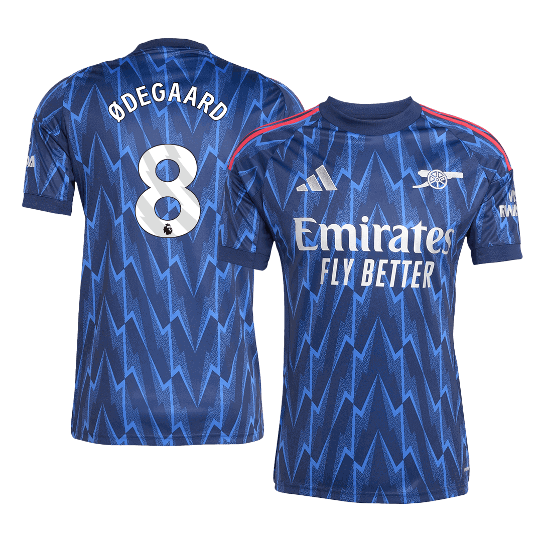 MAILLOT DE FOOTBALL EXTÉRIEUR ØDEGAARD #8 Arsenal Homme 2025/26