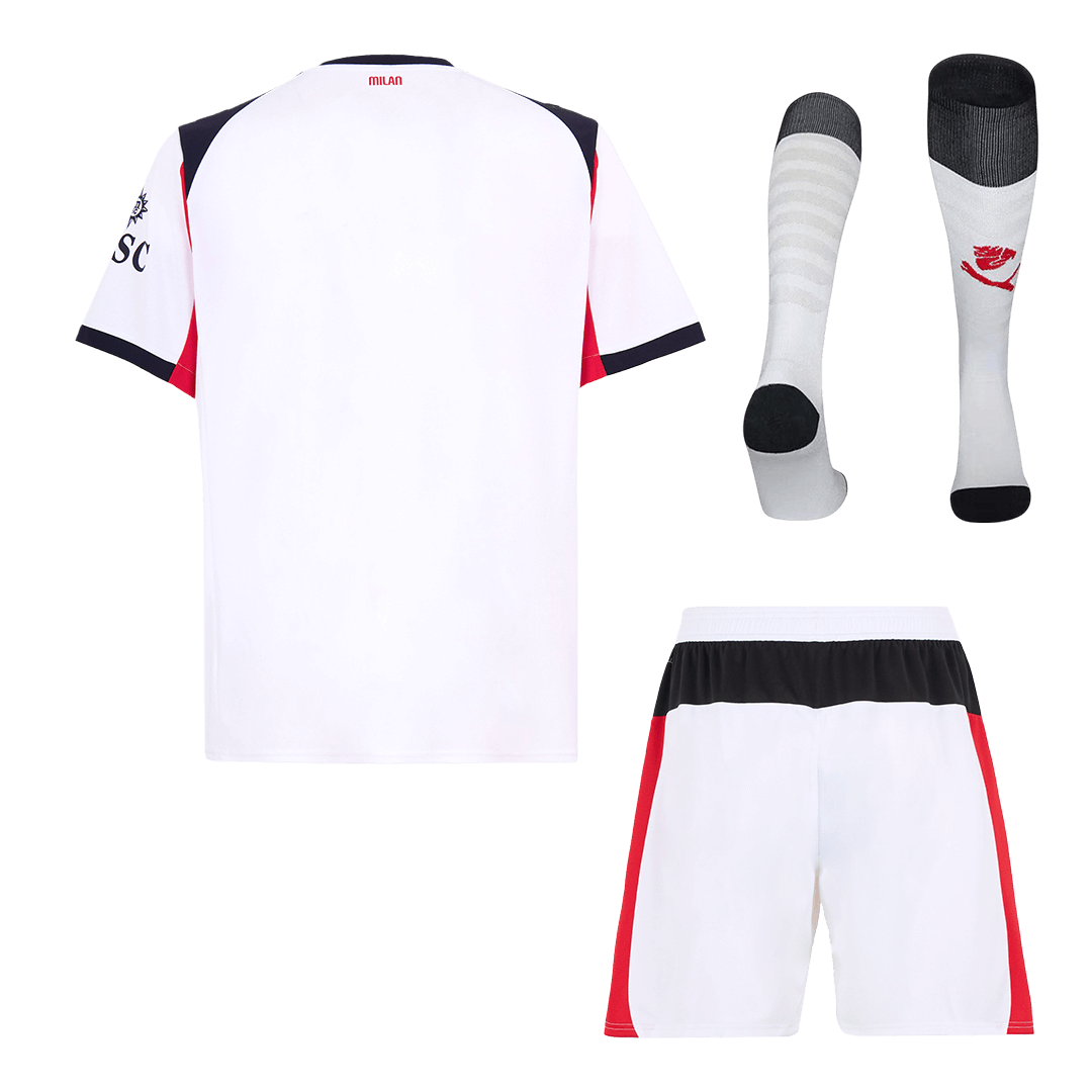 Ensemble de survêtement complet extérieur Milan AC 2025/26 pour homme