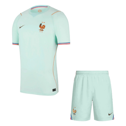 Ensemble maillot de football extérieur Coupe du Monde 2026 France Homme