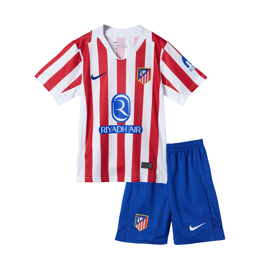 Tenue de football domicile Atlético Madrid 2025/26 pour enfant