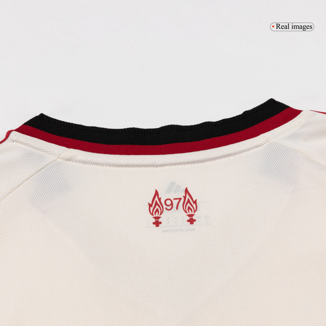Ensemble maillot de football extérieur Liverpool 2025/26 pour homme