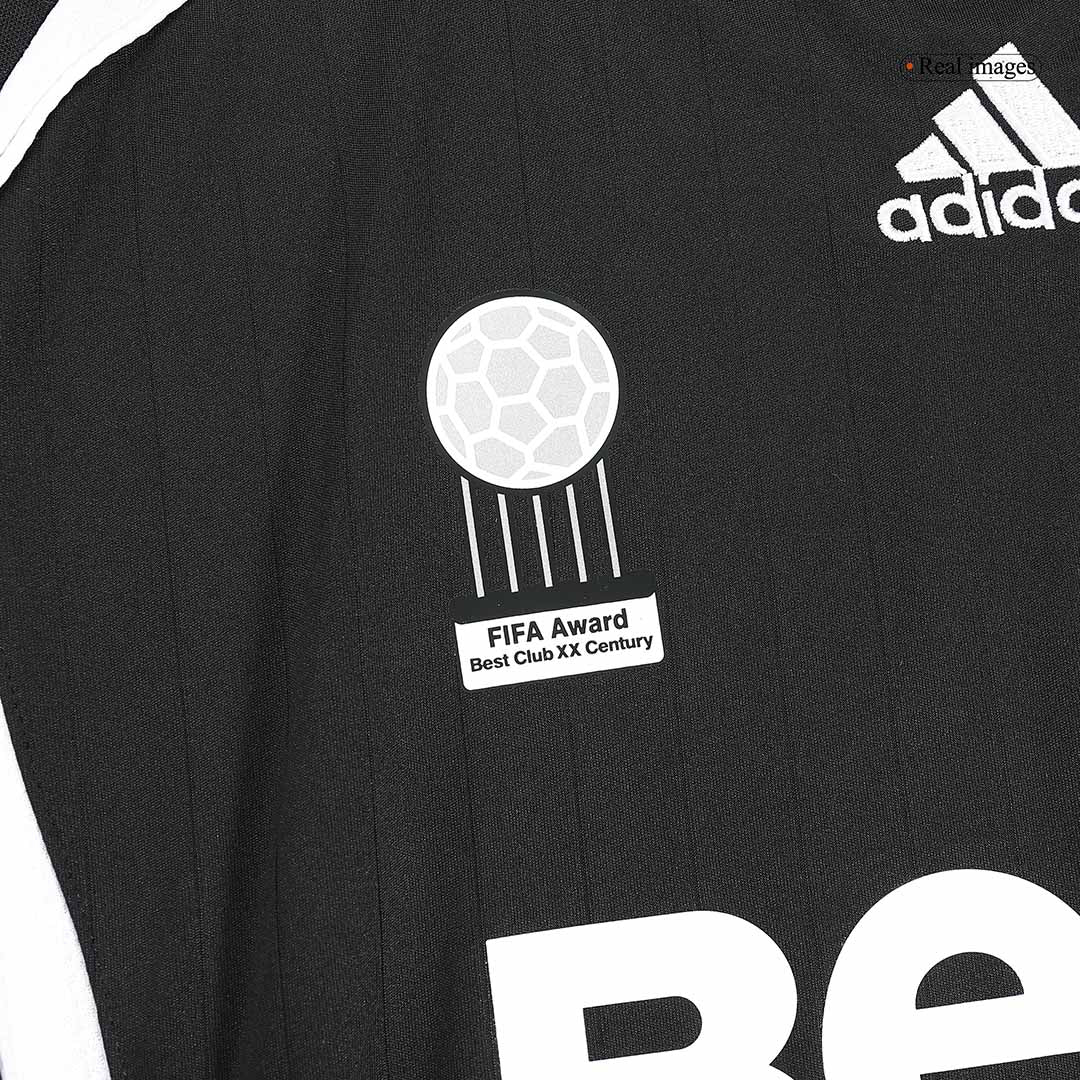 Maillot de football rétro SERGIO RAMOS #4 Real Madrid 2006/07 extérieur manches longues homme