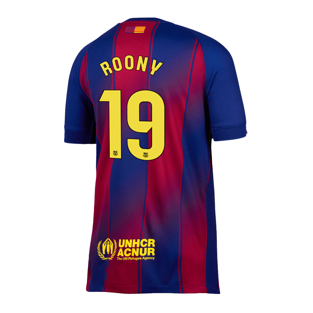 ROONY #19 Maillot de Foot Domicile Barcelone 2025/26 Homme [PREMIUM]