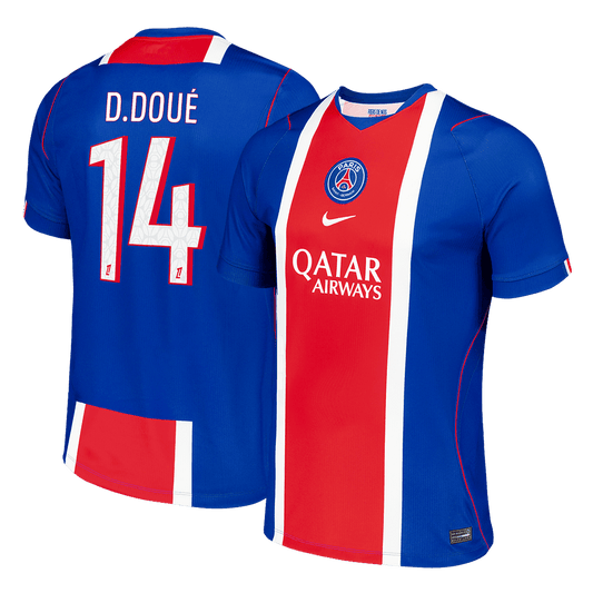 Maillot de foot domicile PSG 2026/27 homme D.DOUÉ #14