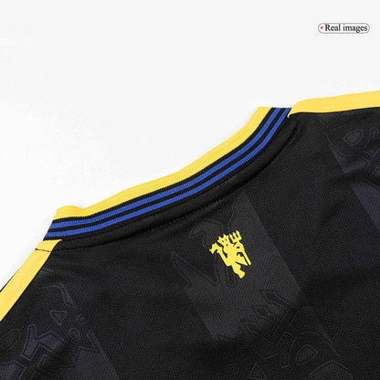 Maillot de foot enfant Manchester United troisième extérieur 2025/26