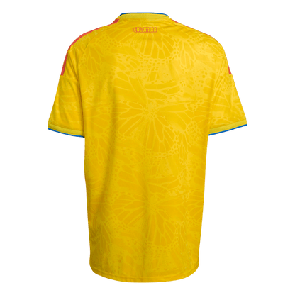 Maillot domicile de football pour homme Colombie Coupe du Monde 2026