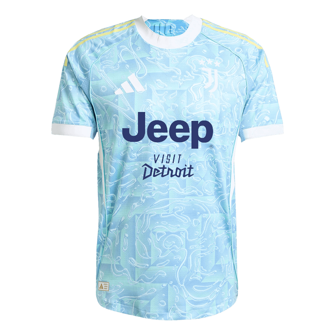 Maillot de football extérieur KALULU #15 Juventus 2025/26 pour homme - Version joueur - Coupe ajustée