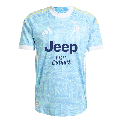 Maillot de football extérieur KALULU #15 Juventus 2025/26 pour homme - Version joueur - Coupe ajustée