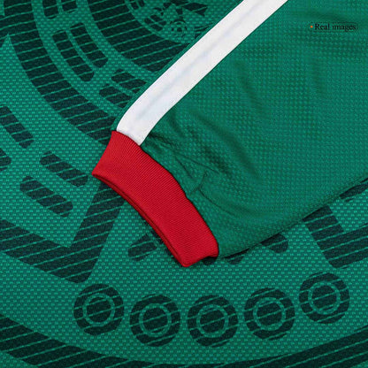 Maillot de foot domicile manches longues Mexique Coupe du Monde 2026 pour homme