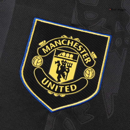 Maillot de foot extérieur à manches longues homme Manchester United 2025/26 troisième