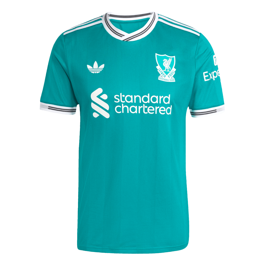 Maillot de foot extérieur homme Liverpool 2025/26 version joueur - Coupe ajustée