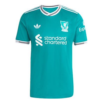 Maillot de foot extérieur homme Liverpool 2025/26 version joueur - Coupe ajustée