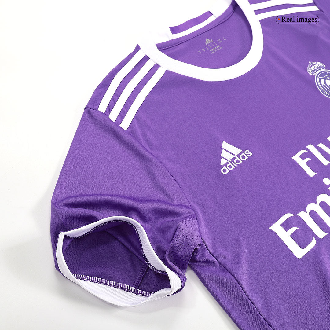 Maillot de Foot Rétro SERGIO RAMOS #4 Homme Real Madrid 2016/17 Extérieur