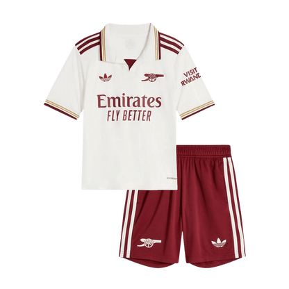 Ensemble maillot de foot extérieur enfant Arsenal 2025/26 Troisième maillot