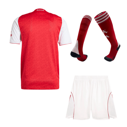 Maillot de foot domicile Homme Arsenal 2025/26 Version Joueur Kit Complet - Coupe Ajustée