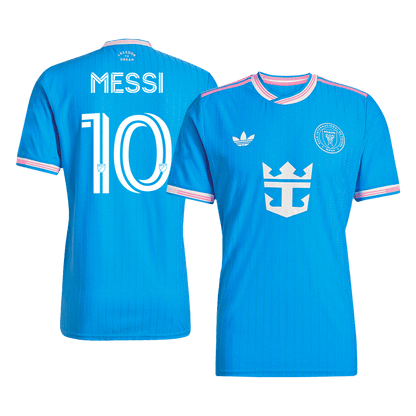 Maillot de foot MESSI #10 Inter Miami CF 2025 version joueur troisième extérieur pour homme - Coupe ajustée