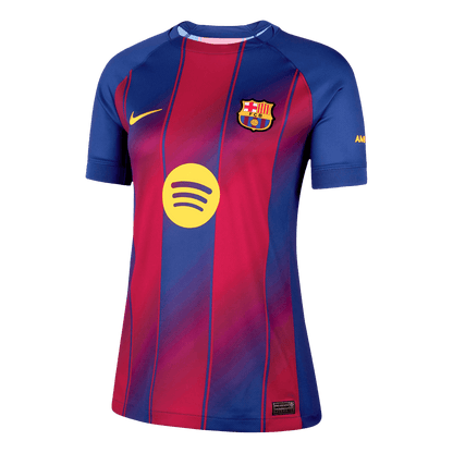 Maillot de football domicile du FC Barcelone 2025/26 pour femme