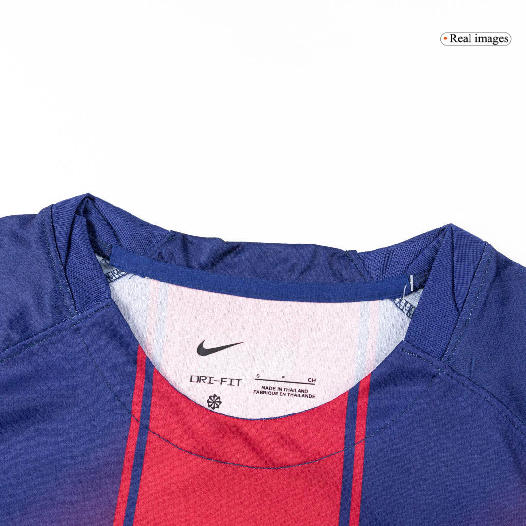 Maillot de football domicile à manches longues pour homme Barcelone 2025/26