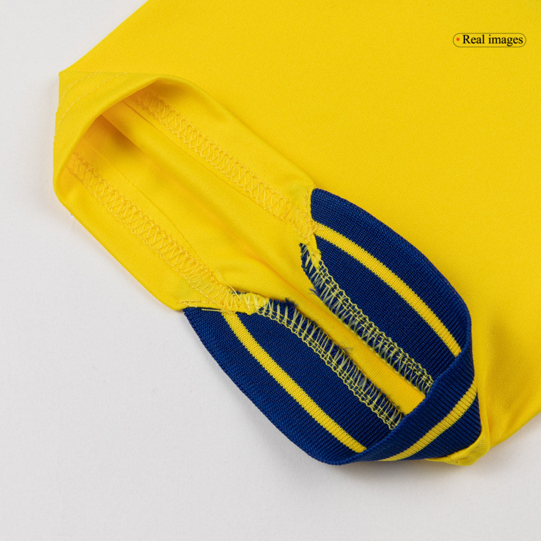 Maillot de foot domicile Suède Coupe du Monde 2026 pour homme