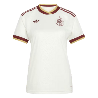 Maillot de foot extérieur femme Espagne Coupe du Monde 2026