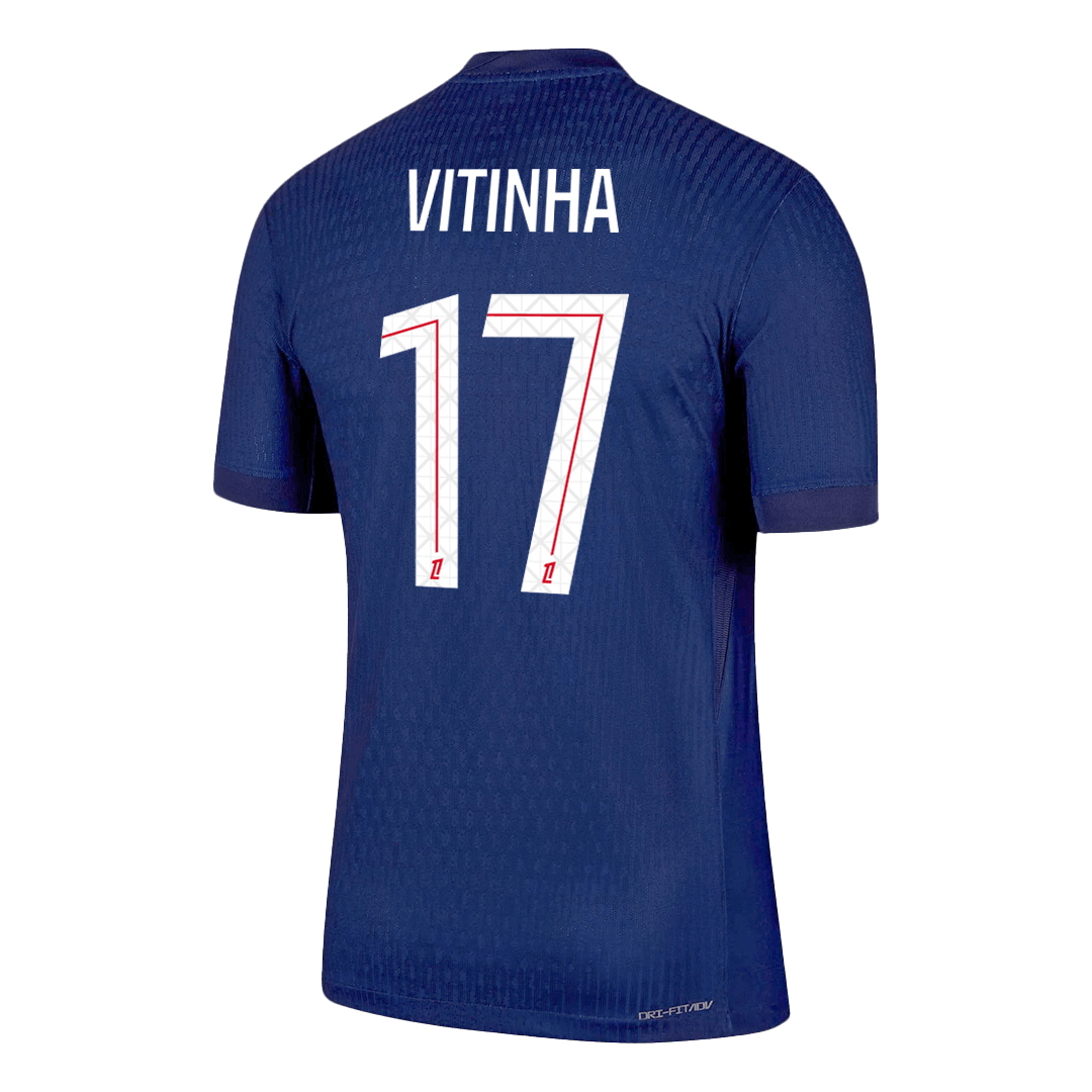 Maillot de foot domicile Homme PSG 2025/26 VITINHA #17 - Version joueur - Coupe ajustée
