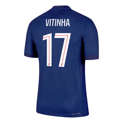 Maillot de foot domicile Homme PSG 2025/26 VITINHA #17 - Version joueur - Coupe ajustée