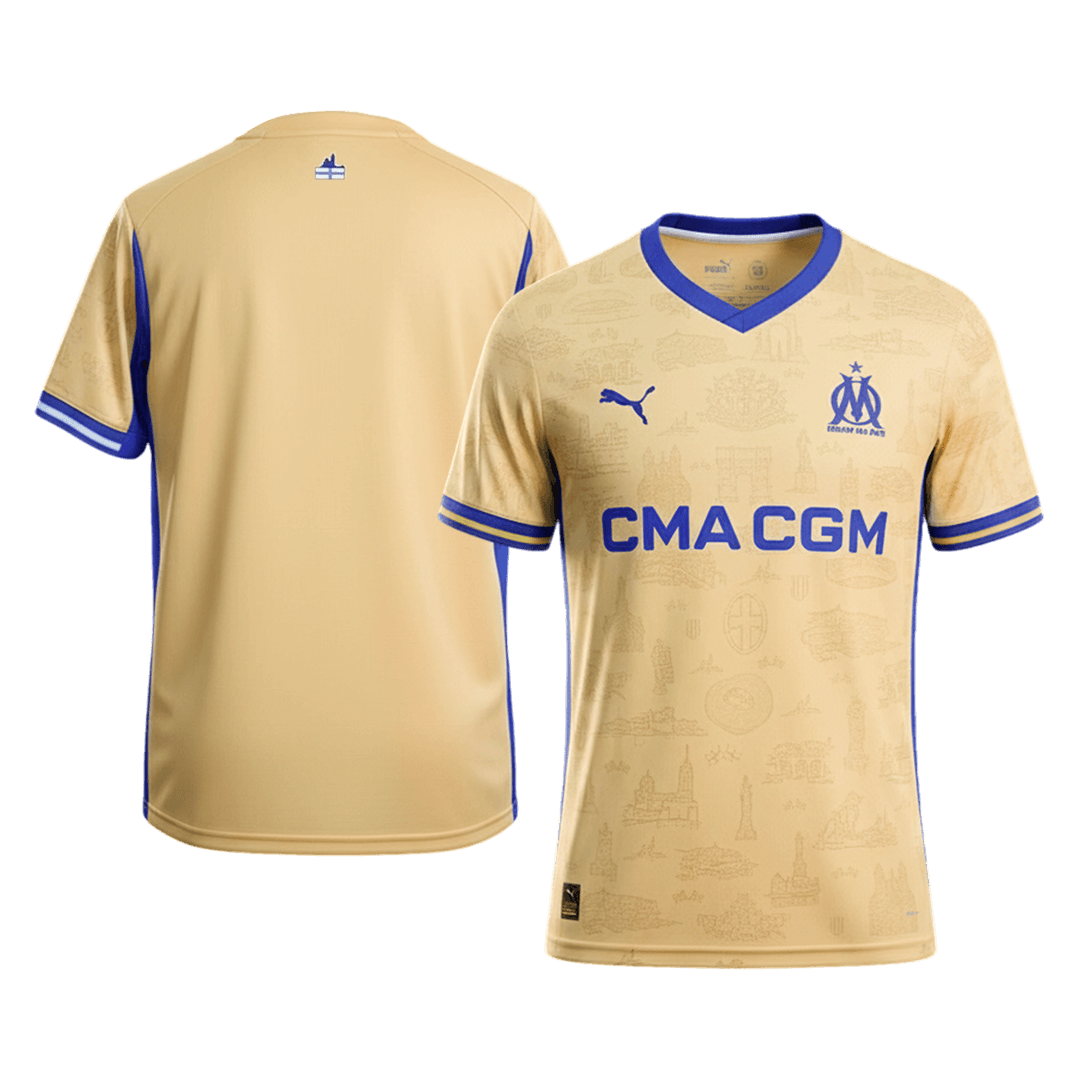 Maillot de foot extérieur homme Olympique de Marseille 2025/26