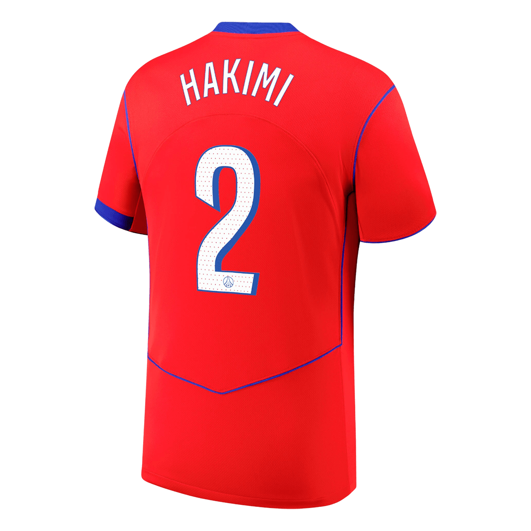 Maillot de Foot Homme HAKIMI #2 PSG Extérieur 2025/26 Troisième