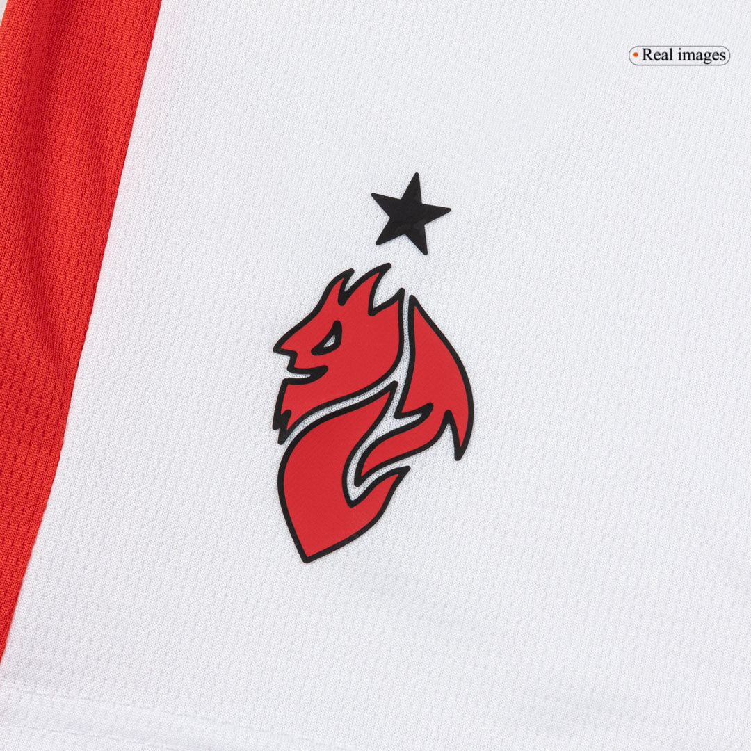 Maillot de foot extérieur AC Milan 2025/26 pour enfant
