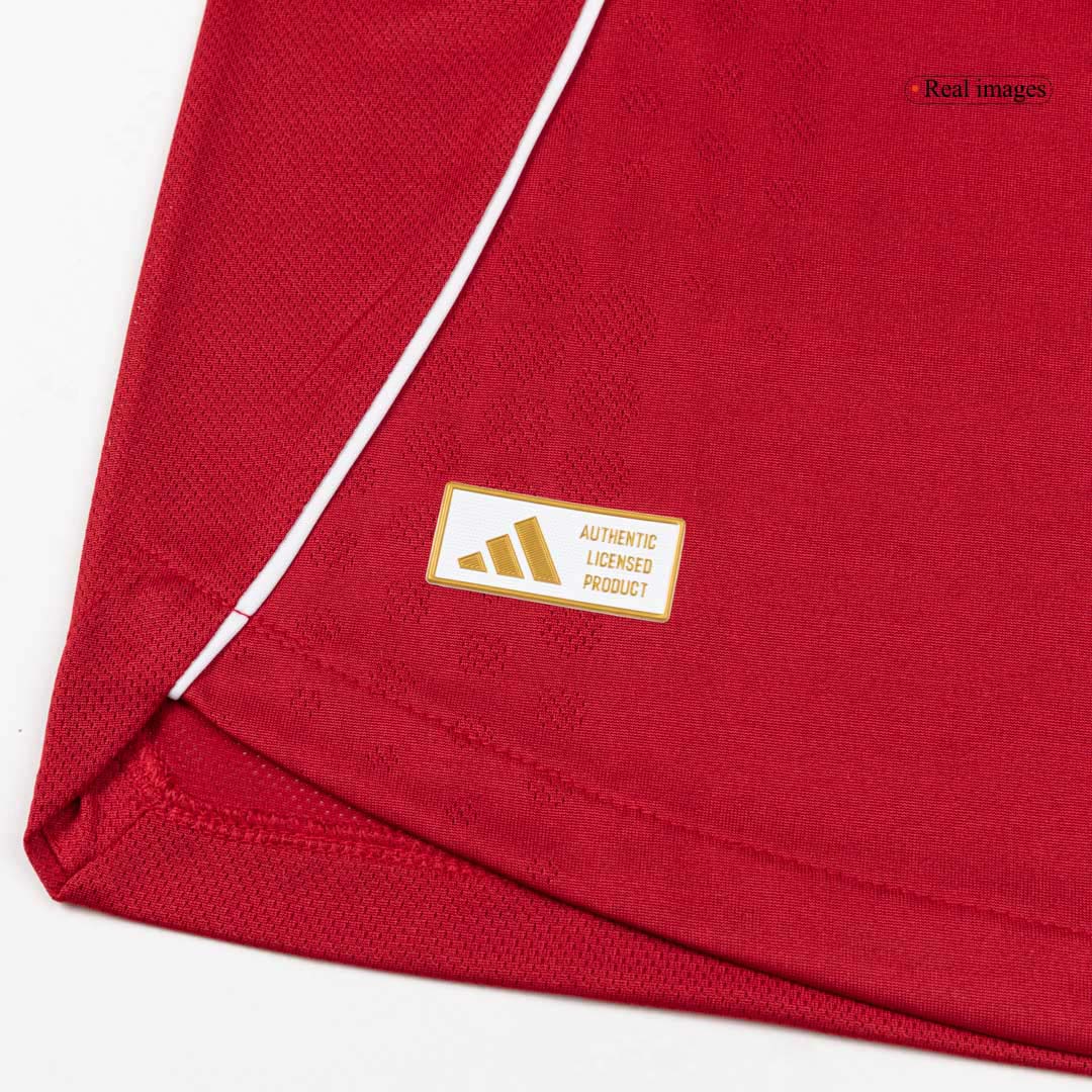 Maillot de football domicile homme WIRTZ #7 Liverpool saison 2025/26 version joueur - Coupe ajustée