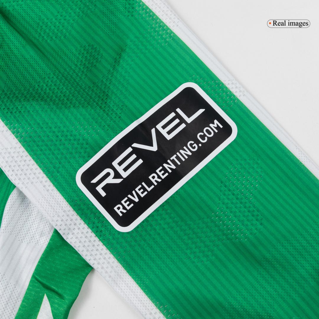 Maillot de football domicile Real Betis 2025/26 à manches longues pour homme