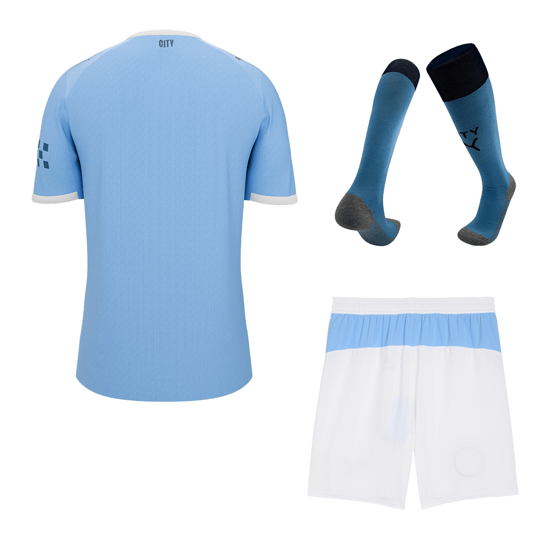 Maillot de foot domicile homme Manchester City 2025/26 kit complet [PREMIUM]