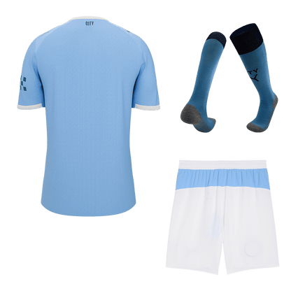 Maillot de foot domicile homme Manchester City 2025/26 kit complet [PREMIUM]