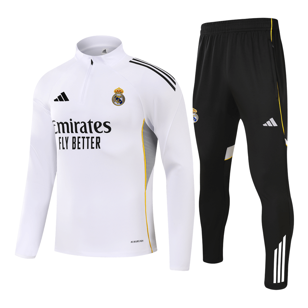 Ensemble survêtement zippé Real Madrid 2025/26 pour enfant
