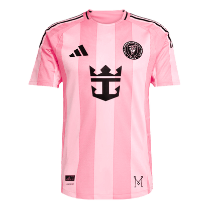 Maillot de football domicile Inter Miami CF 2025 DE PAUL #7 pour homme - Version joueur - Coupe ajustée