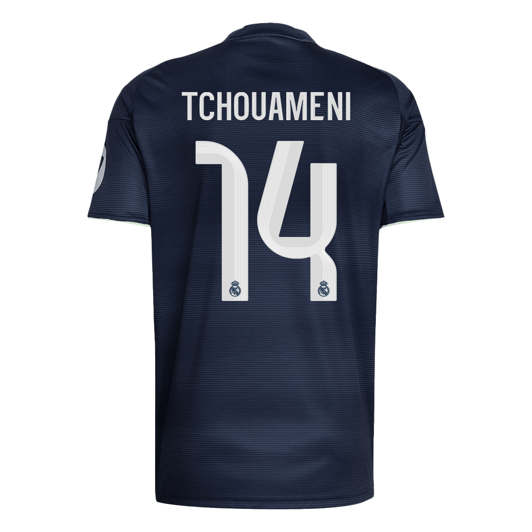 TCHOUAMENI #14 Maillot de Foot Extérieur Real Madrid 2025/26 Homme [PREMIUM]