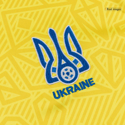 Maillot de football domicile Ukraine Coupe du Monde 2026 pour homme