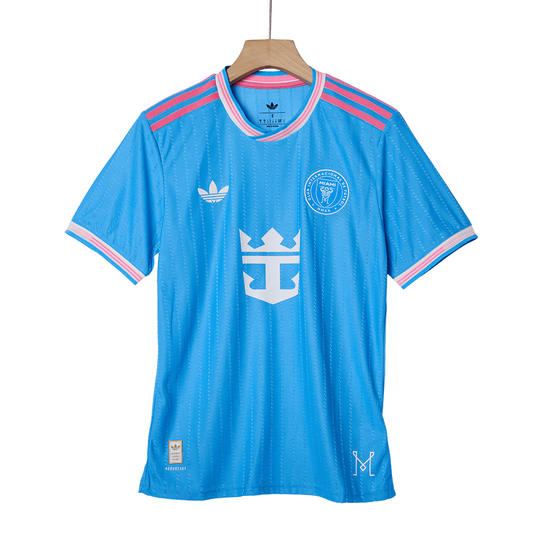 Maillot de foot MESSI #10 Inter Miami CF 2025 version joueur troisième extérieur pour homme - Coupe ajustée