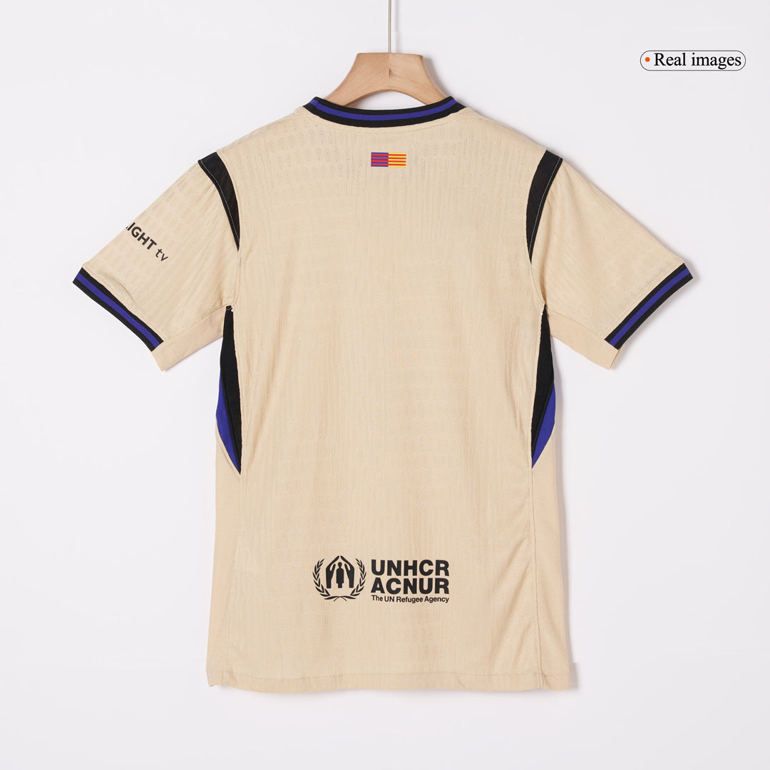 Maillot de foot extérieur ROONY #19 Barcelone UCL 2025/26 - Version joueur - Coupe ajustée