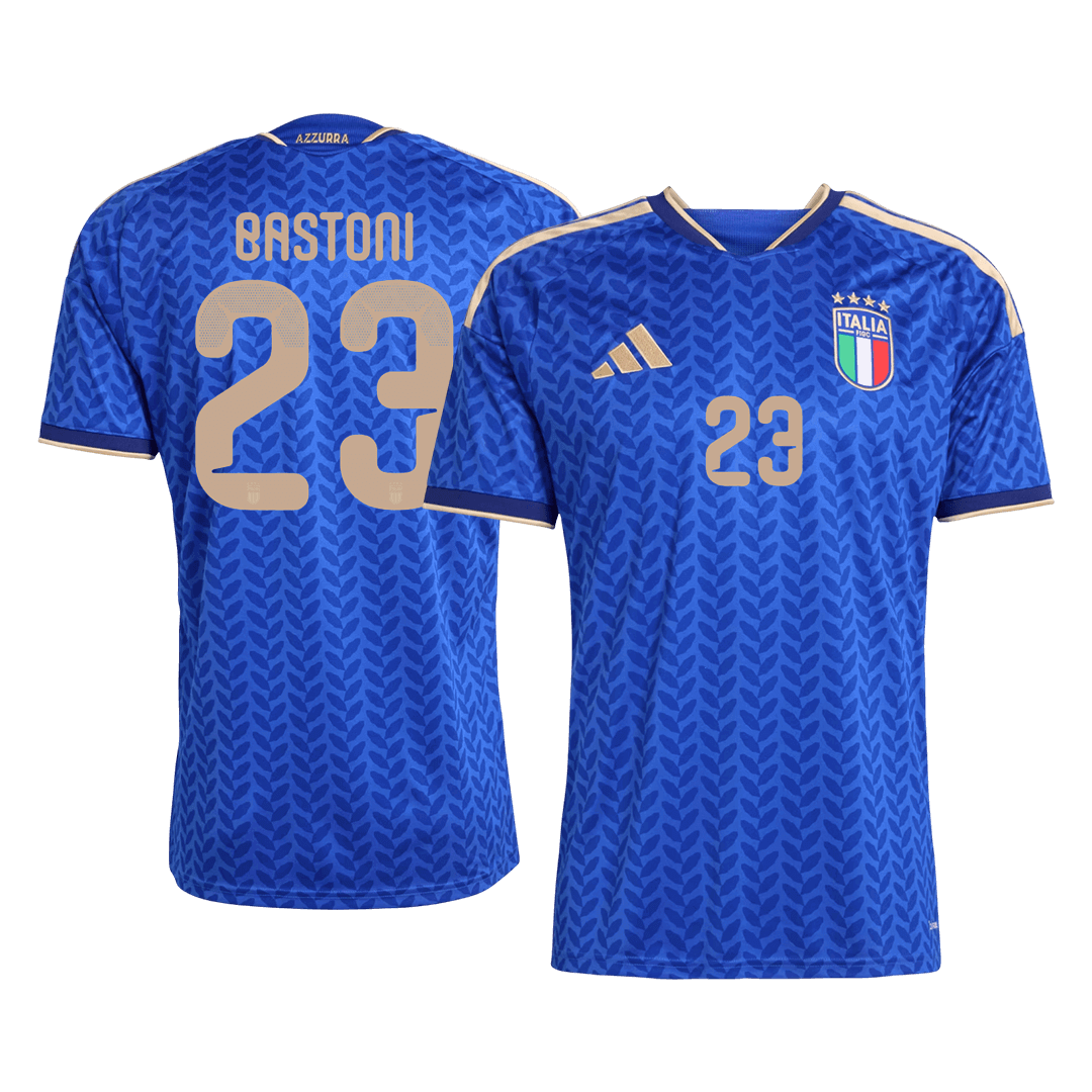 Maillot de Foot Domicile Italie Homme BASTONI #23 Coupe du Monde 2026 [PREMIUM]
