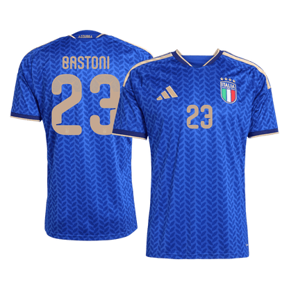 Maillot de Foot Domicile Italie Homme BASTONI #23 Coupe du Monde 2026 [PREMIUM]