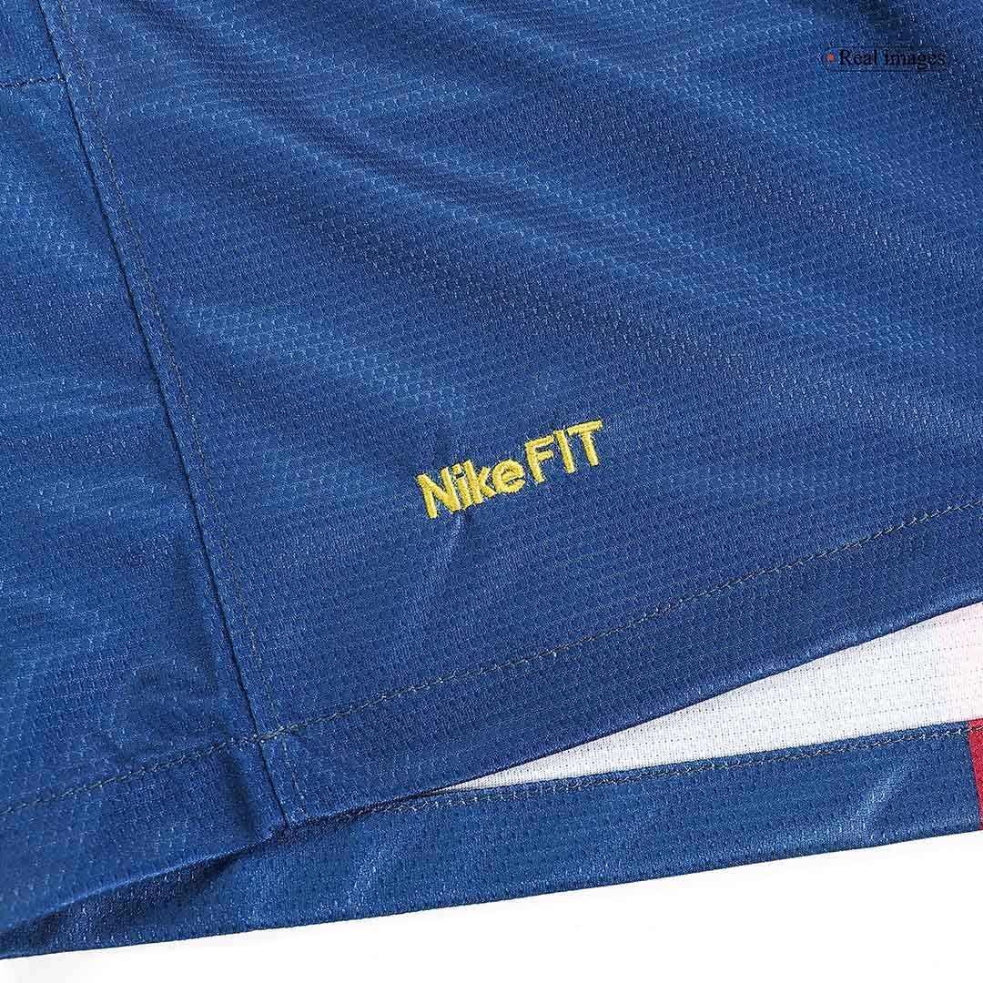 Maillot de foot domicile rétro pour homme A. INIESTA #8 Barcelone LDC Finale LDC 2008/09