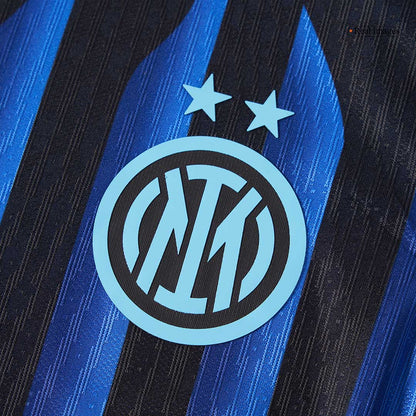 Maillot de foot domicile Inter Milan 2025/26 - Version joueur - Thuram #9 - Coupe ajustée