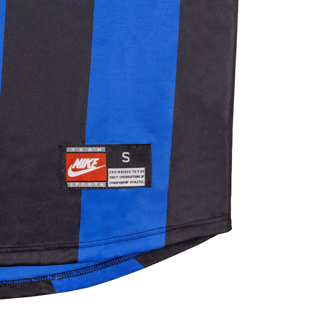 Maillot de football rétro domicile homme Inter Milan 1999/00