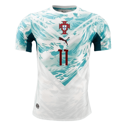 Maillot de football extérieur JOÃO FÉLIX #11 Portugal Coupe du Monde 2026 pour homme - Version joueur - Coupe ajustée