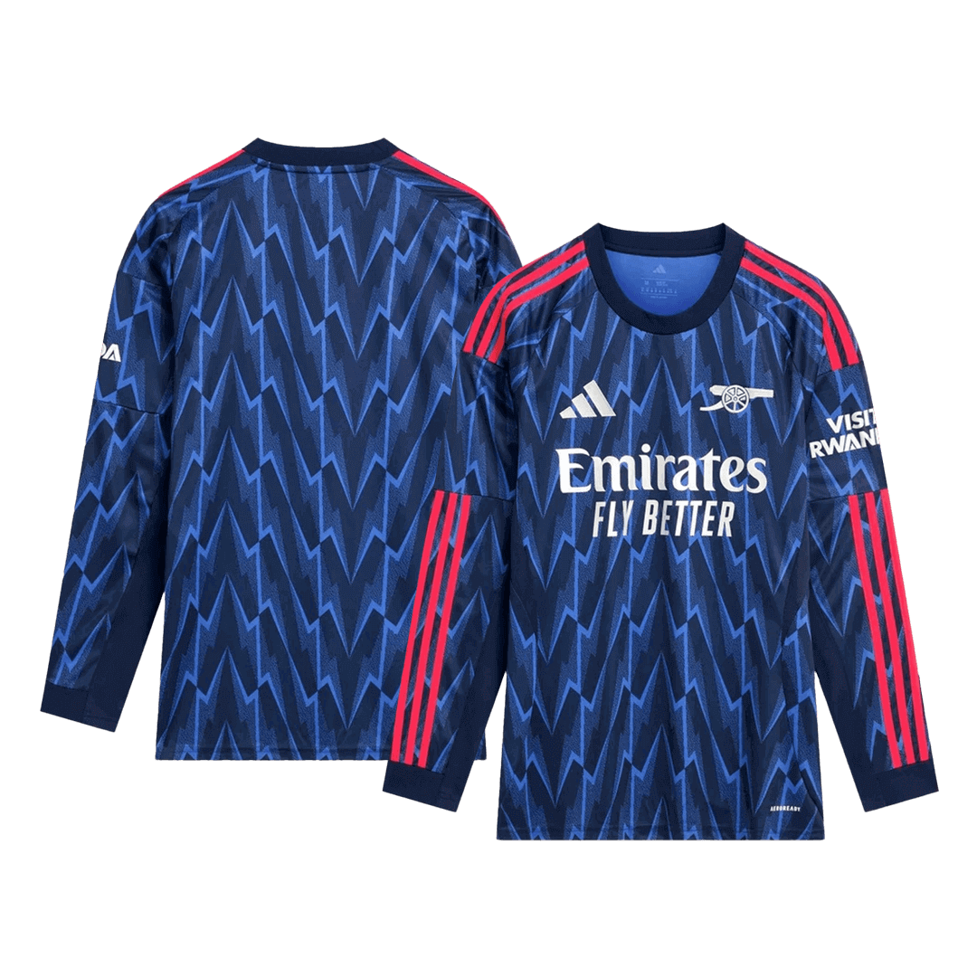 Maillot de foot extérieur à manches longues Arsenal Homme 2025/26