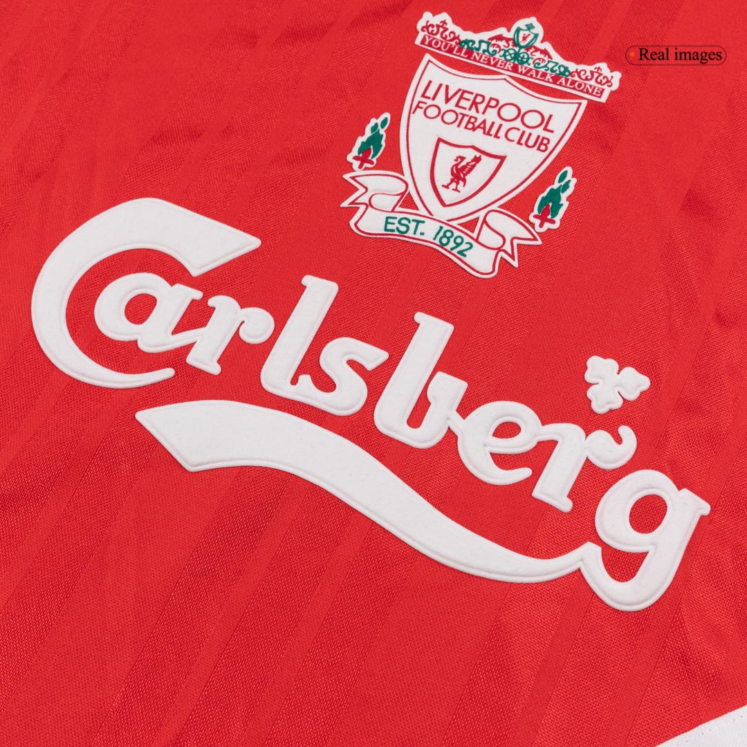 Maillot de football rétro domicile Liverpool 93/95 pour homme